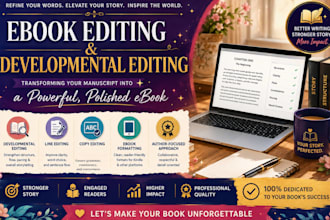 proofread, developmental book edit, copy edit fiction, nonfiction poetry memoir