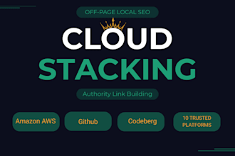build manually powerful cloud stacking backlinks for your local business