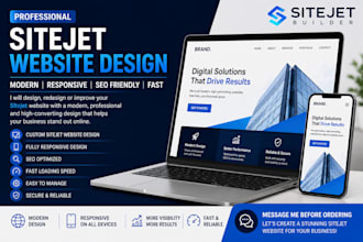 design a sitejet redesign sitejet optimise sitejet