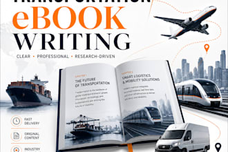 write your transportation ebook writer