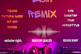 create a professional edm remix of your song