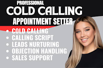 cold caller b2b appointment setting b2c coldcalling sales appointments setting