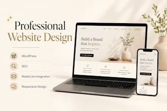 diseño y configuracion de páginas webs en wordpress o hostiger preferiblemente