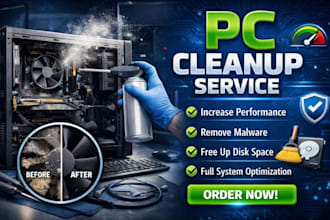 optimize, clean and speed up your windows PC remotely