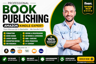 format and publish your book on amazon ingramspark, and lulu