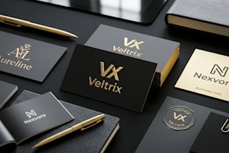 design modern custom brand logo for your business