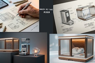 design quality 3d pet cage, pet toy and pet feeder products for your business