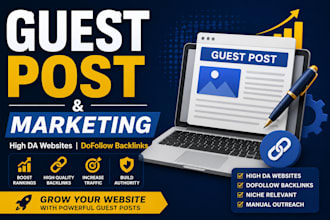 create high authority tech guest post backlinks
