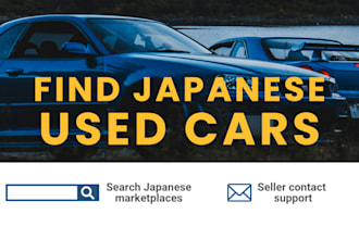 search and find japanese used cars from japan