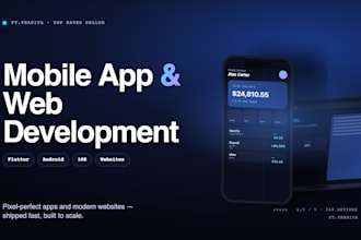 desing and devolop android and IOS and web application