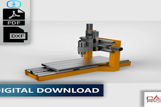 do mechanical engineering, cnc industrial design and 3d cad design
