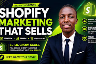 boost shopify sales with expert promotion, marketing, and sales funnels