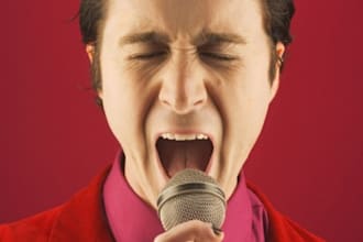sing male country vocals, rap hip hop verse
