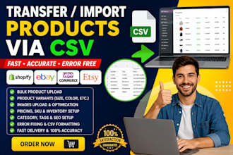 transfer list product import csv to shopify ebay woocommerce esty