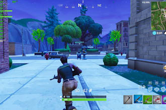 create a 3d character for your fortnite map
