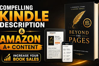 write compelling kindle book description and amazon a content