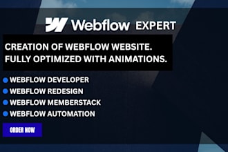 webflow developer, webflow redesign, webflow memberstack, webflow automation
