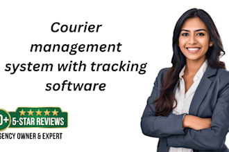 develop courier management system with tracking software