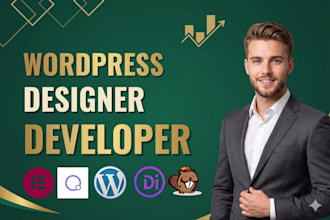 design high performance oxygen builder wordpress website