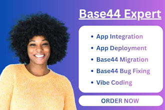 base44 bug fixing expert base44 integrations base44 migration base44 deployment