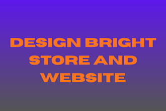 create and design bright website