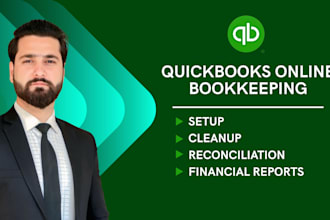 set up, clean up, and reconcile quickbooks online accounts