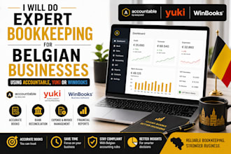 do belgian bookkeeping using accountable, yuki or winbooks