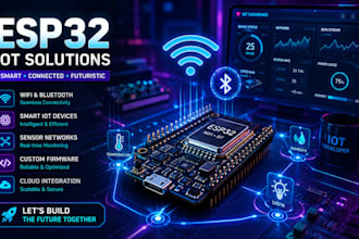 design esp32iot pcb with wifi bluetooth and firmware