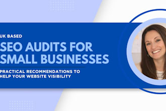 provide a SEO audit with actionable recommendations