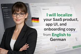 localize your saas product, app UI, and onboarding copy from english to german