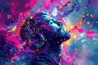 design mixtape album cover art in handrawn