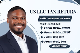 prepare efile form 4868 1065 1040 1120s 1120f schedule k1 w2 w3, form 941 940