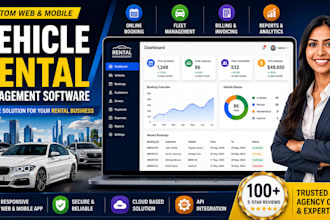 develop vehicle rental management software and booking system