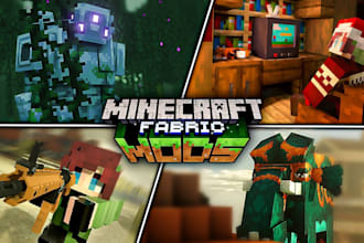 code a custom minecraft forge, neoforge, and fabric mods or port mods