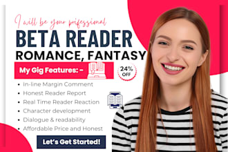 beta read your paranormal romance beta reader dark fantasy thriller beta reader
