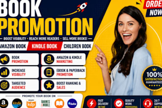 do book and ebook marketing and amazon kdp advertising