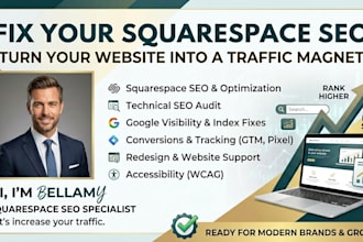 fix squarespace SEO errors and improve website performance