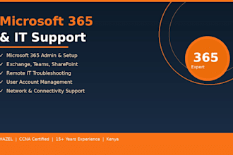 provide microsoft 365 and IT support