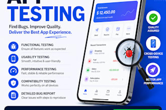 provide 12 to 20 tester for your iphone and android testflight beta app testing