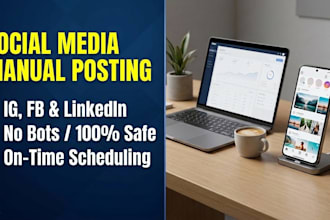 manually publish and schedule your social media posts
