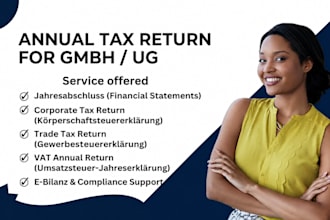 do german corporate tax returns for ug and gmbh