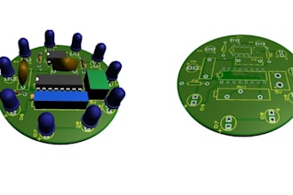 create high power led pcb, driver board and lighting circuit design