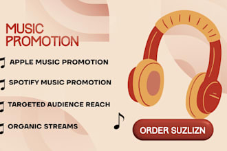apple music promotion, music streams, organic song promotion, apple music