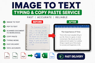 convert images, screenshots and scanned documents into editable text accurately