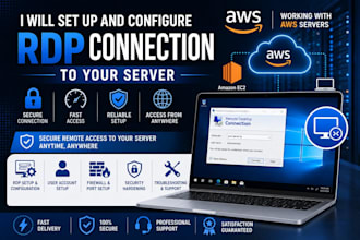 create a secure rdp connection