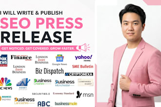 write and publish urgent uk SEO press release