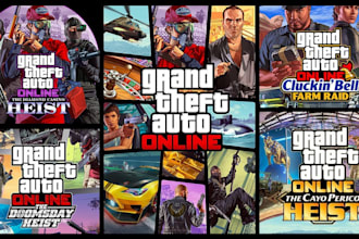 setup gta 5 heists online PC
