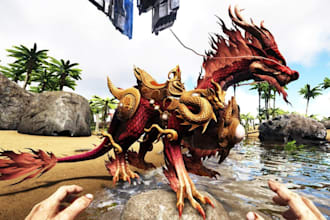 create a custom paint job for ark survival ascended
