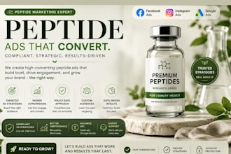 do peptide marketing, peptide ads, solve peptide ads issue research peptide ads