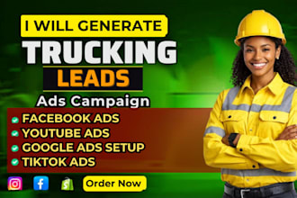 700 exclusive trucking leads freight leads logistics leads via facebook ads